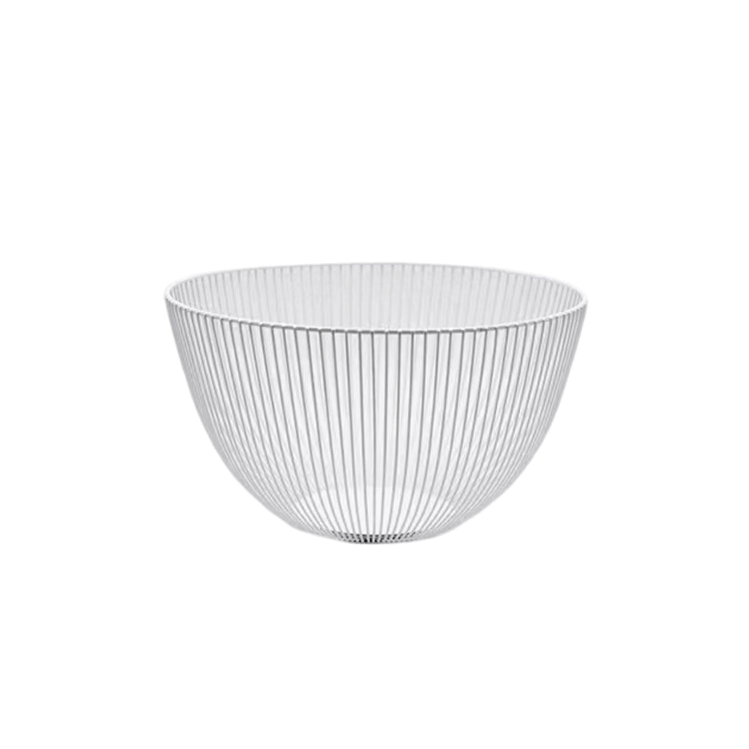 Canasta de Frutas de Metal Organizer de Cocina Diseño Moderno Porta-esponja para fregadero Cesta Resistente y Elegante Diámetro 25 cm Altura 14.5 cm Ideal para Frutas Verduras y Snacks Material Metálico Duradero Estabilidad Ideal para Cocina y Decoración