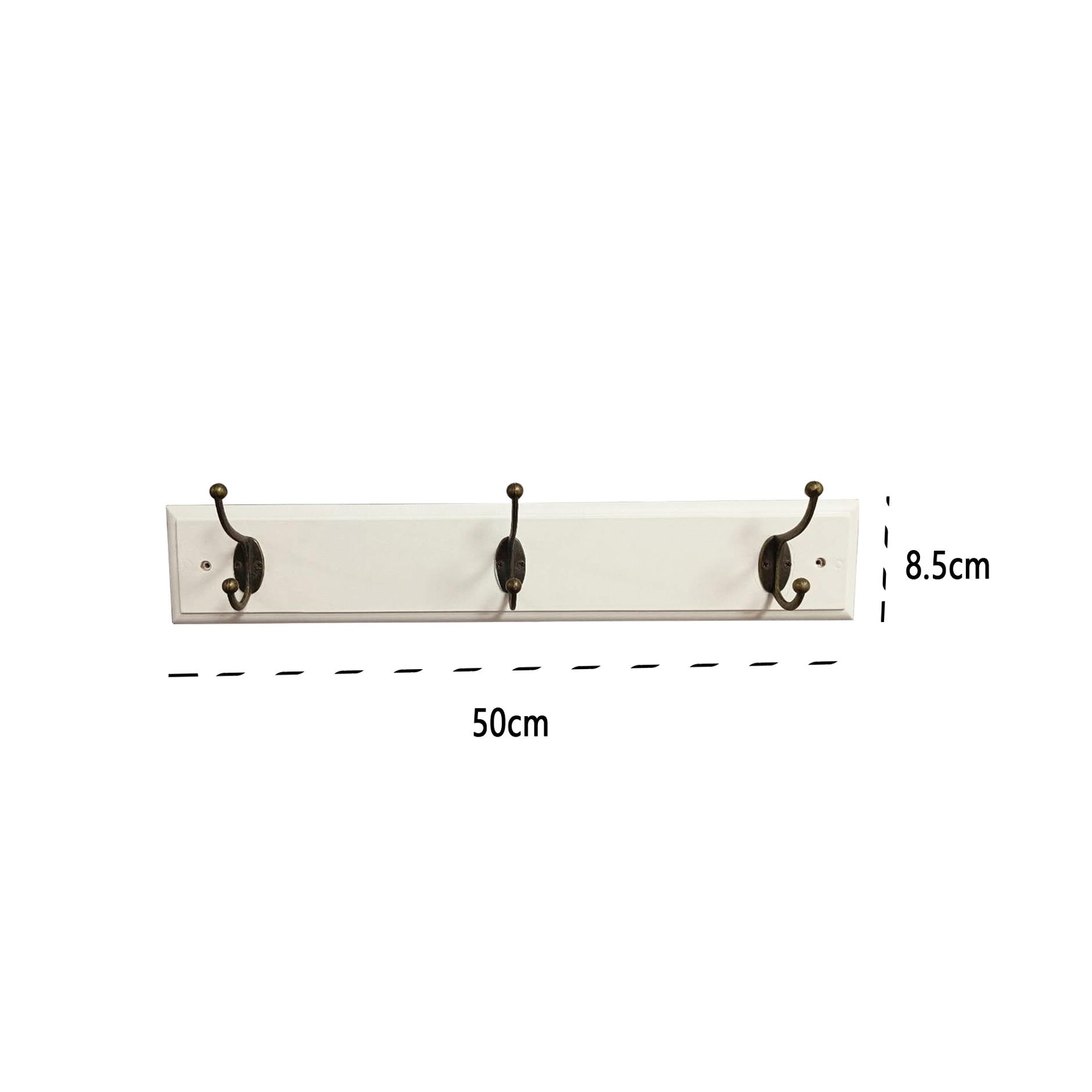 Estante Colgante para Pared Organizador Multifuncional de Metal y Madera Soporta hasta 5 kg Instalación Fácil sin Perforaciones para Baño Cocina y Dormitorio