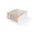 LIN HOME Set de 3 Cajas de Almacenamiento Metálicas Modulares Negro Mate y Blanco Crema Resistente a la Corrosión y Desgaste Capacidad 10kg para Oficina Dormitorio Cocina y Baño Soporte de bambú para cocina