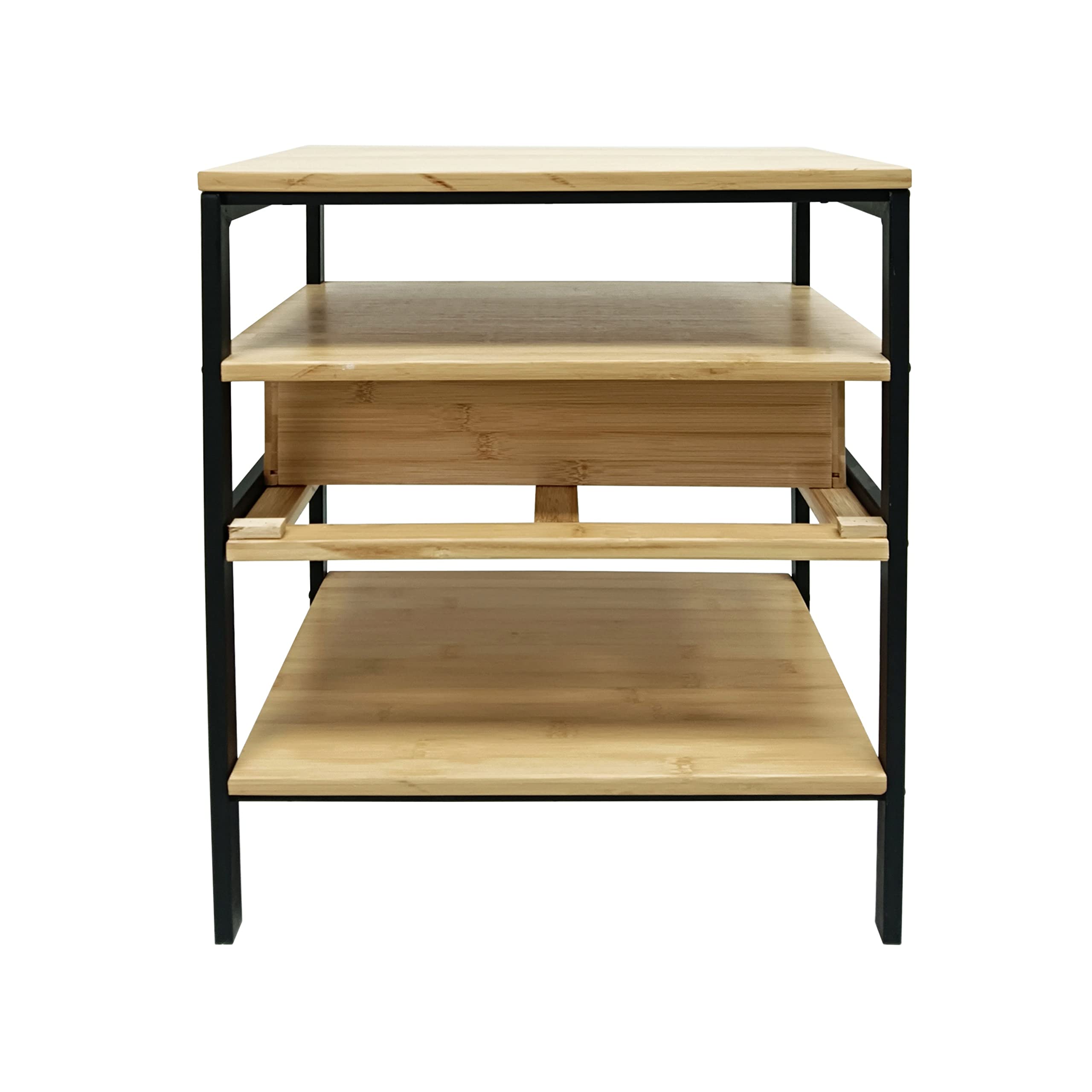 LIN HOME XZ-22021 Nachtkastje de Pino Natural con Cajón Espacioso y Dimensiones 55x43x33 cm para Dormitorio Perfecto y Organización Hogar