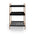 Open Oans Regular Zapatero de 3 Niveles 52.5x30x84cm de Madera y Bambú Estantería Multiuso con 3 Estantes para Entrada de Casa Color shelf