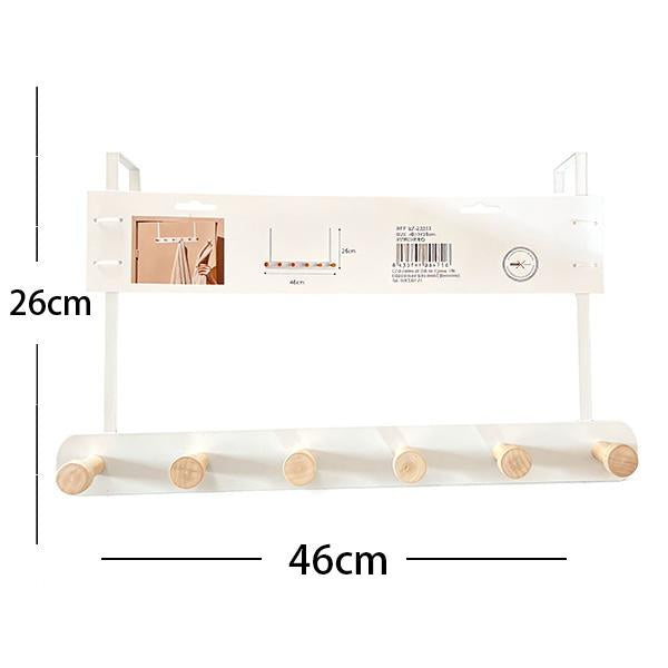 Set de Organización Hogar | Gancho para Puerta + Cesta de Almacenaje | Multifuncional
