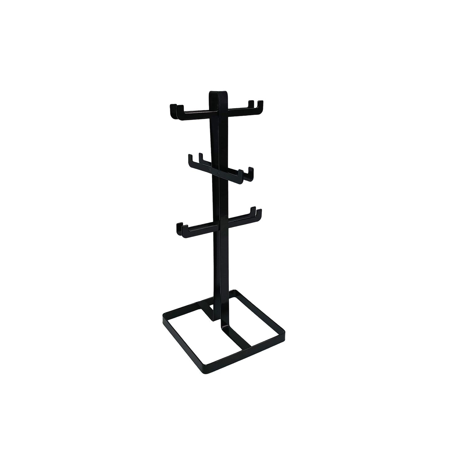 Portavasos de Metal Multicapa para Tazas y Copas Diseño Moderno con Ganchos Múltiples y Base Estable Estante Ajustable Ideal para Cocina y Organización Hogar 38.5 cm