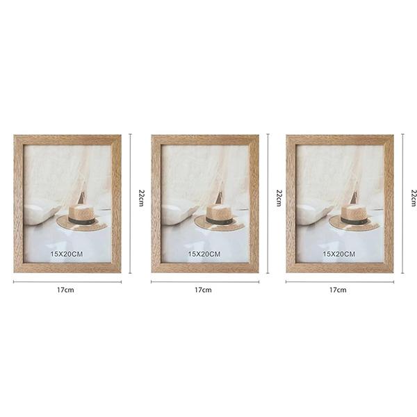 Marco de Madera Maciza Estilo Nórdico Minimalista Versátil para Uso Doméstico Alta Calidad Textura Natural Diseño Ecológico y Saludable