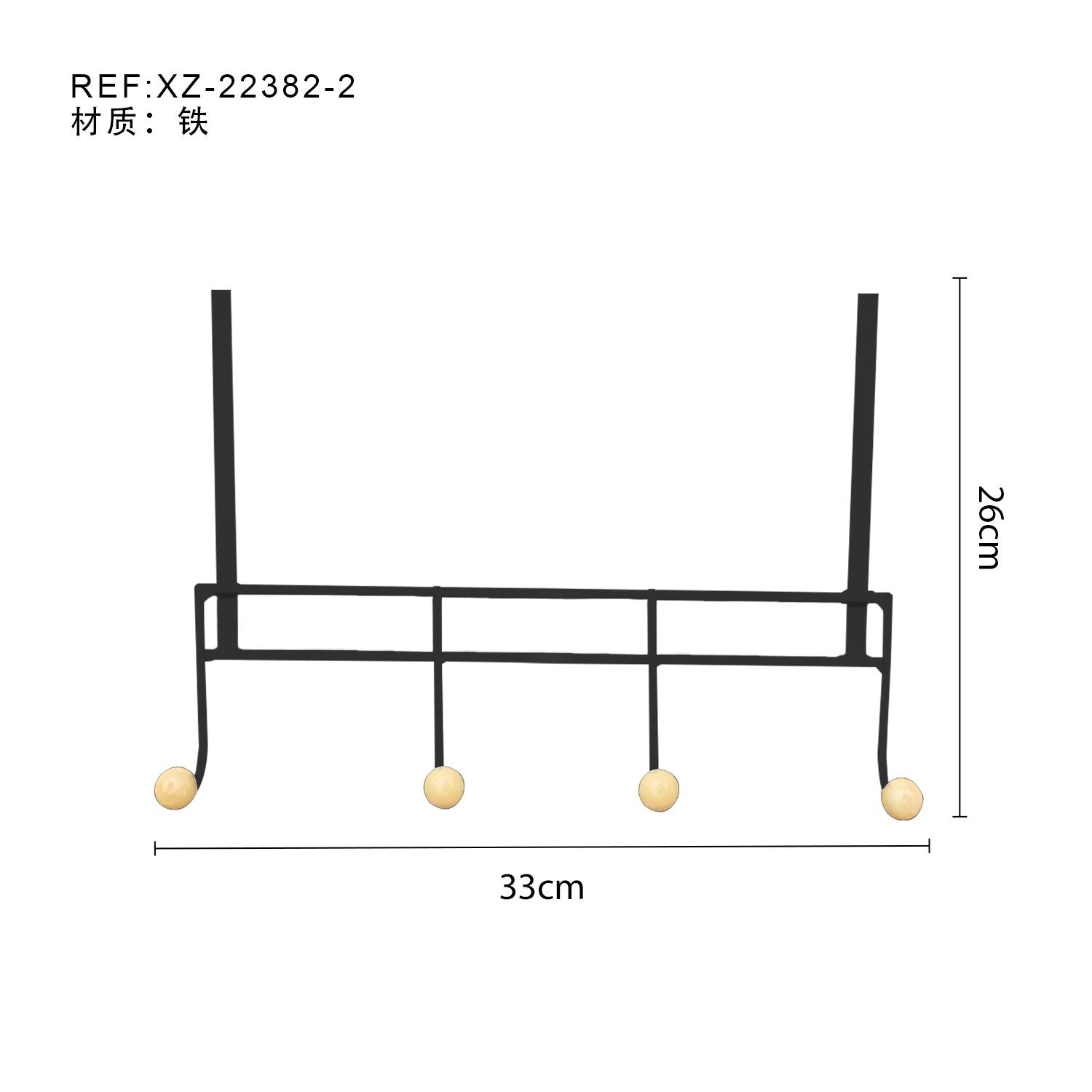 Gancho de Hierro para Puerta Sin Taladrar Moderno y Multifuncional con 3 Barras Verticales Blancas Capacidad de Carga de 5kg para Abrigos y Bolsos Diseño Simétrico y Resistente a la Corrosión