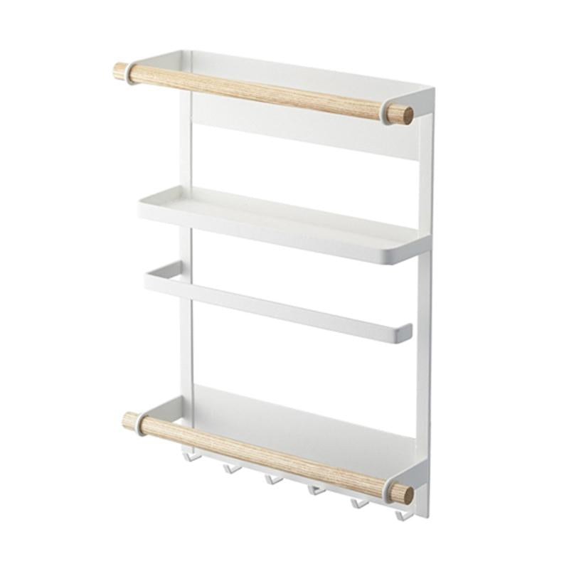 Estante Magnético para Nevera Sin Perforar Organizador de Cocina Set de almacenamiento de especias