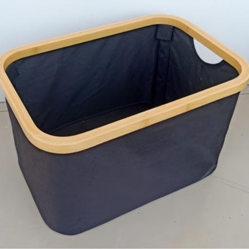 Caja Organizadora Plegable Impermeable con Marco de Bambú