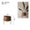 Macetero de Hierro Minimalista con Soporte Estructural 18×20cm