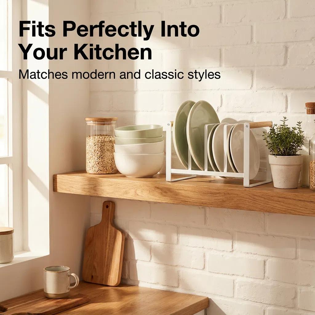 Soporte de Platos de Metal Multicapa para Cocina Porta-esponja Diseño Minimalista Estabilidad Durabilidad 20cm×12cm×16cm Dos Niveles para Platos Tazas y Tapas Estilo Moderno