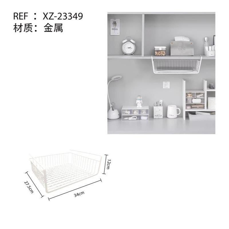 Estante Colgante para Armarios  Organizador de Metal sin Taladrar ajustable para fregadero Porta-esponja Set de almacenamiento de especias Rack de cocina
