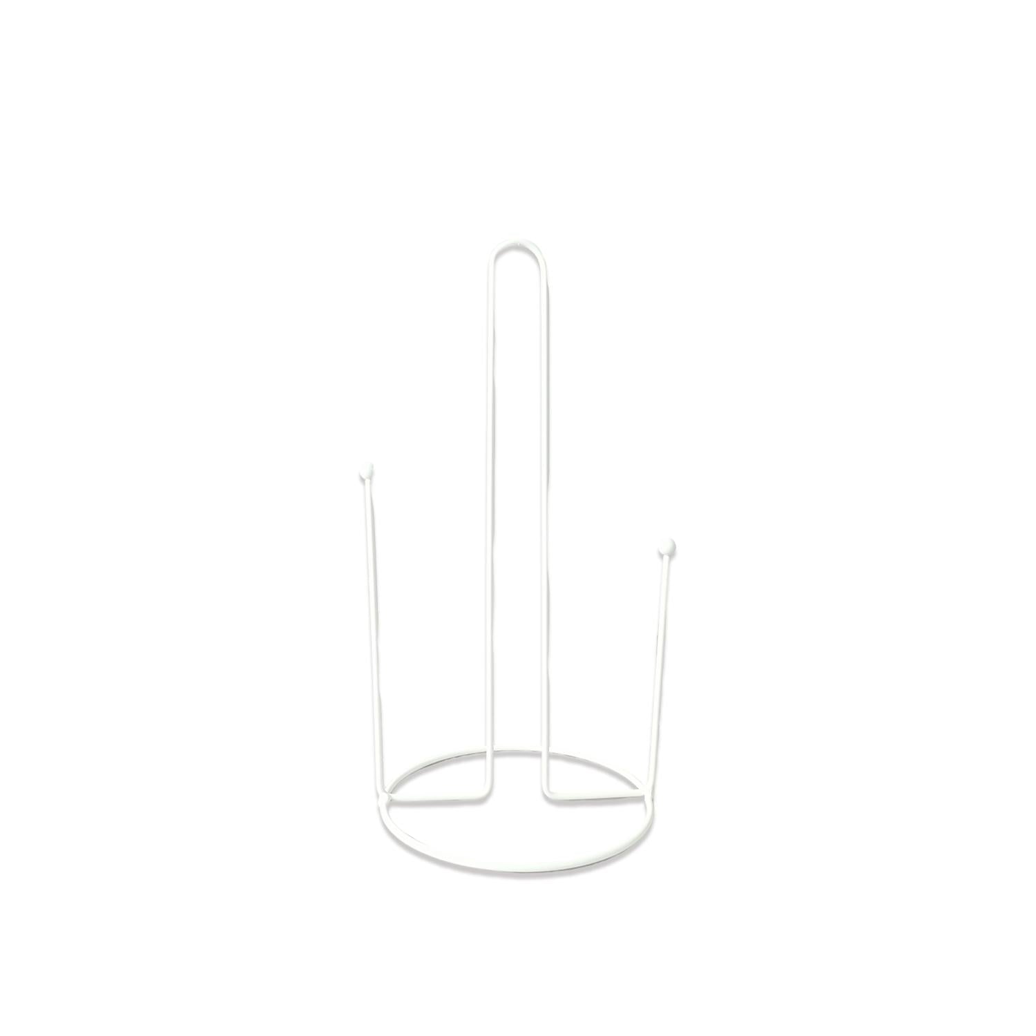 Soporte de Papel Higiénico de Metal con Ganchos Dobles