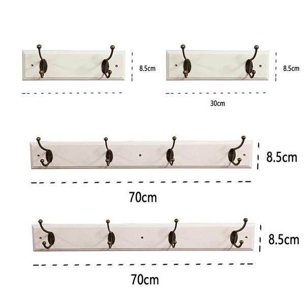Estante Colgante para Pared Organizador Multifuncional de Metal y Madera Soporta hasta 5 kg Instalación Fácil sin Perforaciones para Baño Cocina y Dormitorio